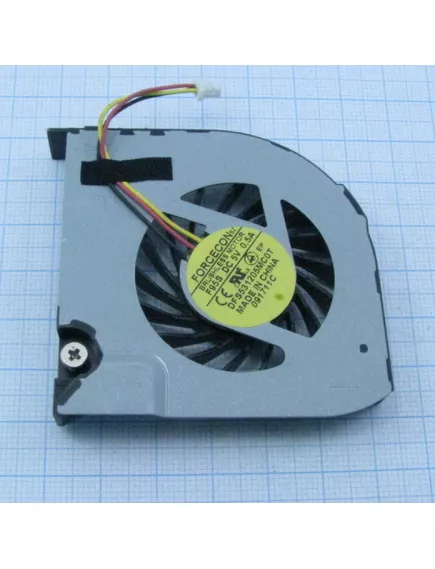 Вентилятор для ноутбука DC5V разъем: фишка-2pin, 2pin, 0.5A 2.5W HP: DM4, DM41000, DM41100, DM41200, металл, провод: 5см - Вентиляторы для ноутбуков - Радиомир Саратов