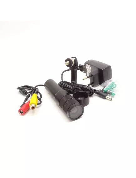 Видеокамера цилиндрическая JK-969 Варифокальн (4.0-9,0мм)=32-74гр/ 1/3" SHARP CCD/420TVL/0,1 Lux/ F1.4./корпус-металл/водонепрониц. IP66/кронштейн/Кабель 0,5м/черная/-20°C+50°C/ + БП.(12V 500mA) - Цилиндрические Комнатные CCTV - Радиомир Саратов
