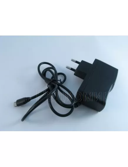 БЛОК ПИТ/ЗАРЯД УСТР 220V / microUSB DC 5V 2000mA (1метр) Для планшета; питания GPS навигаторов, авто-видеорегистр, MP3/MP4-плейеров; GALAXY (сеть микро 2A плоская)(СЗУ micrо USB 2000mAh Ainy/ Yingde/ ASX)(д/плланш.сет.шт.GALAXY) - Для мобильных устройств зарядные устройства - Радиомир Саратов
