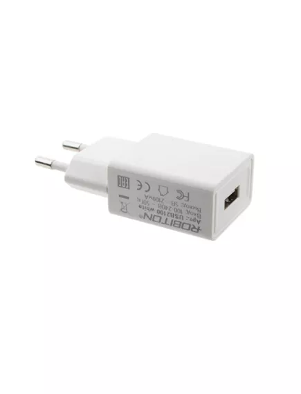 Зарядное устр-во AC 220V, 5V, 2.1A, гнездо: USB-AF, ROBITON USB2100 - Для мобильных устройств зарядные устройства - Радиомир Саратов