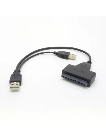 КАБЕЛЬ-переходник КОМП. USB -SATA 7+15PIN(22pin)   кабель 0.2м   USB 3.0 Type-A    для 2,5′ HDD/SSD - Интерфейсные - Радиомир Саратов