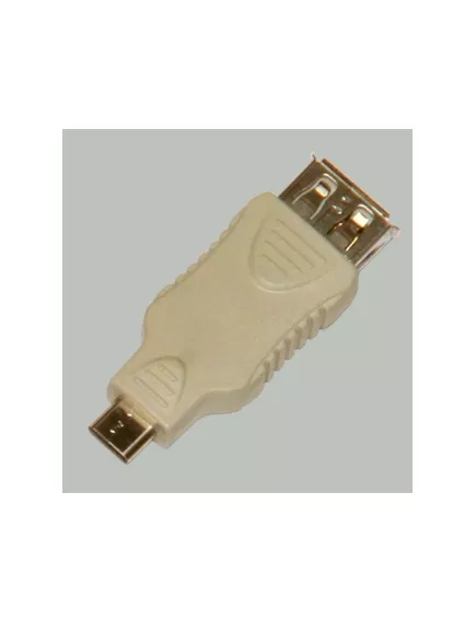 ПЕРЕХОДНИК USB-AF / microUSB(штекер) OTG (USB A "гн" - micro B "шт" , шт) (USB AF / micro 5p) - USB переходники - Радиомир Саратов