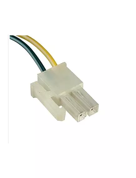 РАЗЪЕМ питания низковольт  2pin шаг 4.2мм (MINI-FIT) с проводами 20 AWG(0.5 кв.мм) (Гнездовая часть часть MF-2x1F wire 0,3m) с фиксац, 300V, ток 7A AC/DC - Разъемы низковольтные на кабель MINI-FIT-Штекер - Радиомир Саратов