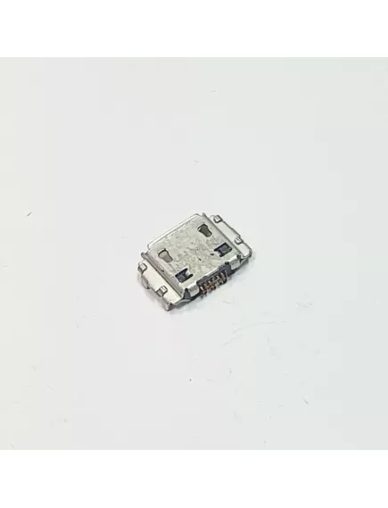 Разъем - гнездо microUSB-B (7pin) на плату; ver.2.0 Гориз.исп; врезн.монтаж (7 контакт-SMD/4 уст.леп-DIP)края передн.торца-загн (7х10мм) SAMSUNG I5700/S7350/S7550/S8000/S8300 N7000/S5830/S5250/S5620 (инд-27. Micro B7-SAD1/B-7SAD1 )S0726 -  7pin - Радиомир Саратов