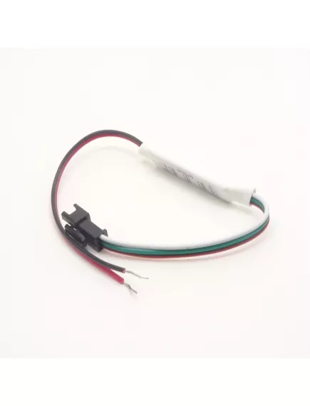 Контроллер RGB без пульта:мини (адресная лента ),с питанием от USB. DC5V-24V, 600LED (под ленту WS2811/WS2812) SP002E ( Управл.на корпусе- 3 программные кн.), с гнездом со штырями 3pin + USB/AM - Контроллеры RGB для св/д лент - Радиомир Саратов