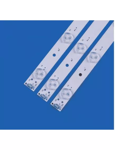 Светодиодная планка для подсветки ЖК панелей 32" 3V (10линз) LED315D10-07(B) (635 мм, 10 линз) LED315D10-ZC14-07(B) - 3V - Радиомир Саратов