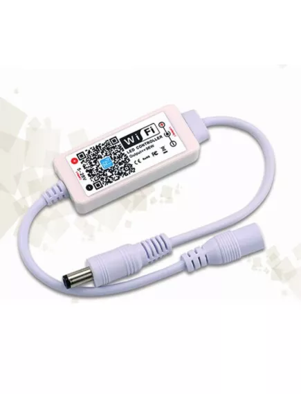 Контроллер одноцв. св/д ленты, мини  с Wi-Fi : 8A, DC5-28v, 100w, 2pin,(1 канал 8A), Метод подключения: WiFi - 2,4 ГГц, 802.11 b/g/n, WPA2-PSK, AES ( управление смартфоном; расстояние- 30м ) Для одноцветной ленты - Контроллеры RGB для св/д лент - Радиомир Саратов