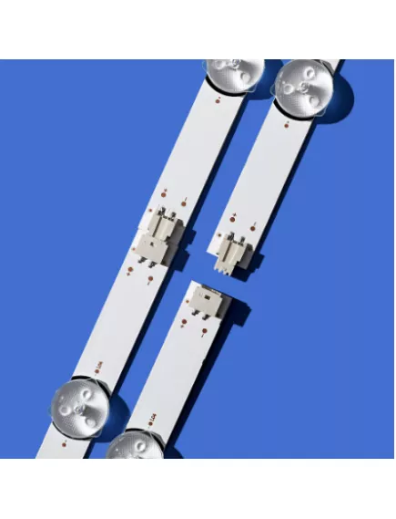 Светодиодная планка для подсветки ЖК панелей 39-40" 6V (8линз) MS-L1795 V2 (JL.D39042330-006AS-M_V01) - 39-40" - Радиомир Саратов