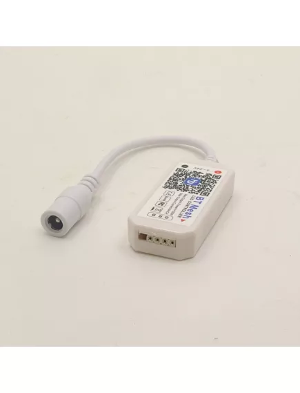 Контроллер RGB ленты IP20  с Bluetooth: 3х4A, мини, DC5-24V, 100W,4pin, ( 3 канала по 4A )   RGB (4pin, 3 цвета в одном чипе) - Контроллеры RGB для св/д лент - Радиомир Саратов