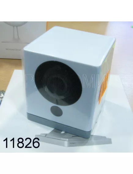 Видеокамера IP XIAOMI Mi Small Square Smart Full HD  WiFi; не поворотная; ИК-датчик до 8м; микрофон-двустор.связь;датчик движения и детектор звука; угол обзора 110°,  Пит.5V/ 2А (MicroUSB) 50х50х56 мм  кр*3688 - Видеокамеры Wi-Fi - Радиомир Саратов