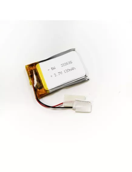 АККУМУЛЯТОР LP 232635-PCM (35х26х2,3мм) 3,7v 130mAh Li-Pol (с платой защиты- PCM), (элемент) провода под пайку - С платой защиты - Радиомир Саратов