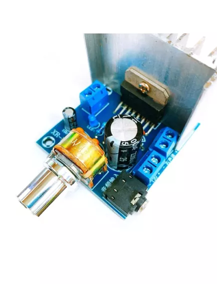 МОДУЛЬ Усилитель звука СТЕРЕО на TDA7297 2х15W 6...15V 12V/2A; Выходное сопрот: 4-8Om; режим работы усилителя: AB; диапаз.t: 0...70°C; м/сх на радиаторе; разъемы для подкл.акустич.систем и вход.сигнала; встр.регулятор громкости - Аналоговые усилители звука (модули) - Радиомир Саратов