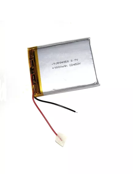 АККУМУЛЯТОР LP 804050-PCM (50х40х8,0мм) 3,7v 1800mAh Li-Pol (с платой защиты- PCM), (элемент) провода под пайку - С платой защиты - Радиомир Саратов