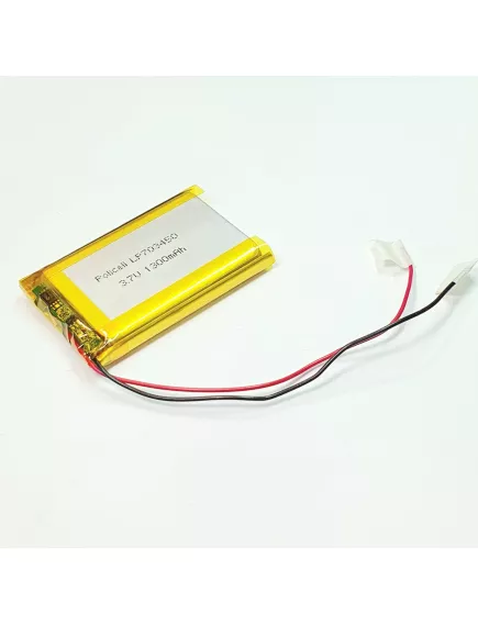 АККУМУЛЯТОР LP 703450-PCM (50х34х7,0мм) 3,7v 1300mAh Li-Pol (с платой защиты- PCM), (элемент) провода под пайку - С платой защиты - Радиомир Саратов