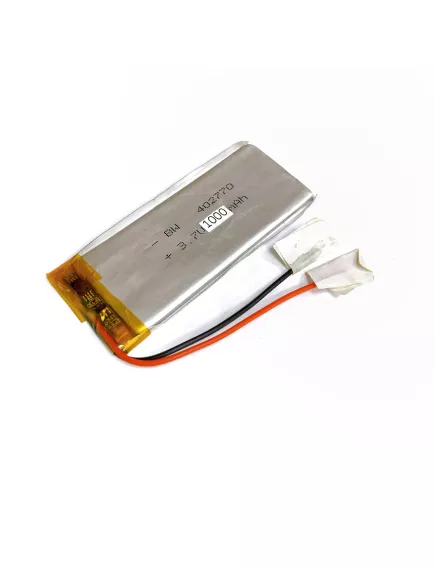 АККУМУЛЯТОР LP 402770-PCM (70х27х4,0мм) 3,7v 1000mAh Li-Pol (с платой защиты- PCM), (элемент) провода под пайку - С платой защиты - Радиомир Саратов