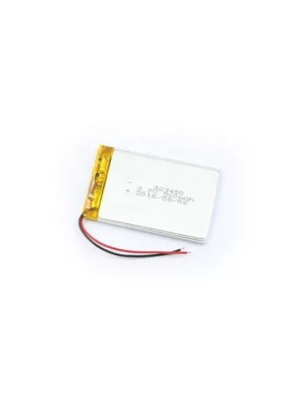 АККУМУЛЯТОР LP 323450PCM (50х34х3,2мм) 3,7v 500mAh Li-Pol (с платой защиты- PCM), (элемент) провода под пайку - С платой защиты - Радиомир Саратов