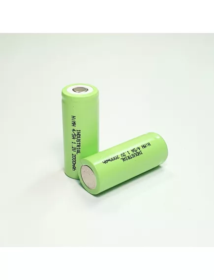 АККУМУЛЯТОР    1,2V   2000mAh  Ni-MH  (17х43мм)  H-4/5A2000   INDUSTRIAL    ( технология ) - 4/5AA  (17х43мм),типоразмер АКБ - Радиомир Саратов