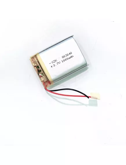 АККУМУЛЯТОР LP 803040 (40х30х8,0мм) 3,7v 1000mAh Li-Pol (с платой защиты- PCM), (элемент) провода под пайку - С платой защиты - Радиомир Саратов