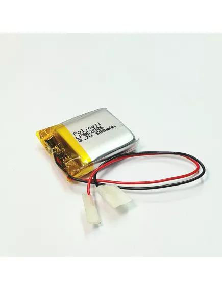 АККУМУЛЯТОР LP 852526-PCM (26х25х8,5мм) 3,7v 500mAh Li-Pol (с платой защиты- PCM), (элемент) провода под пайку (PoliCell) - С платой защиты - Радиомир Саратов