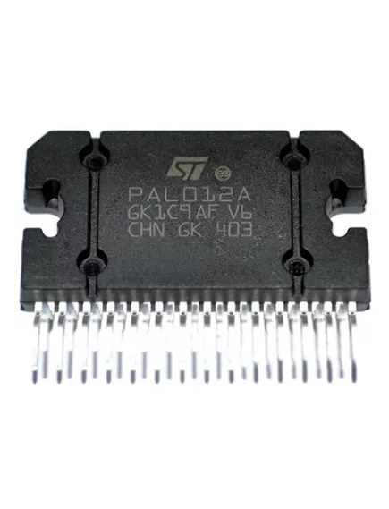 Микросхема PAL012A вертик. исп. (TDA7560A HZIP27(FLEXIWATT27) (с ключом)  (4-6 R=150 Ohm) - Микросхемы Усилители Мощности (УНЧ) - Радиомир Саратов