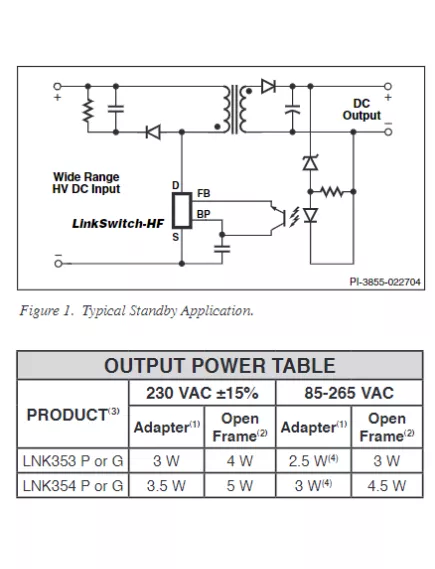 Микросхема LNK354GN SMD8B 7pin - Микросхемы разные - Радиомир Саратов