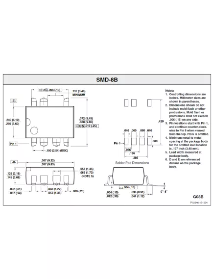 Микросхема LNK354GN SMD8B 7pin - Микросхемы разные - Радиомир Саратов