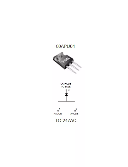 Fast Diode 60A 60APU04 TO247-3 -  60A - Радиомир Саратов