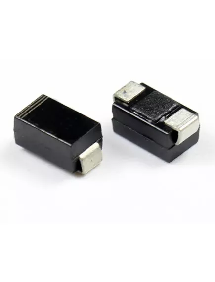 Диод Шоттки 2.1A 10MQ100N (код 1J) (10MQ040N =40V/10MQ060N =60V) SMA/DO214BA шоттки SMD -  2.0-2.1A - Радиомир Саратов