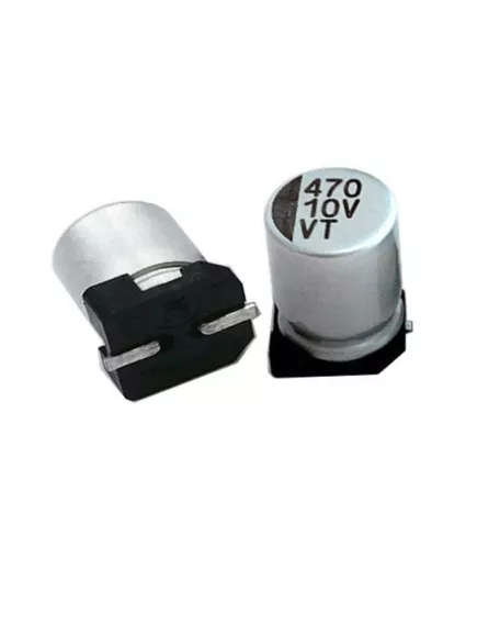 Конденсатор  330 mkF 6.3 v  (Серия:UT) SMD  чип -55..+105C 20% Электролитический (Корпус F 6.3*7.7 мм) - Конденсаторы Электролитические SMD (ЧИП) (корпус B,C,D,E,F,G,H) - Радиомир Саратов