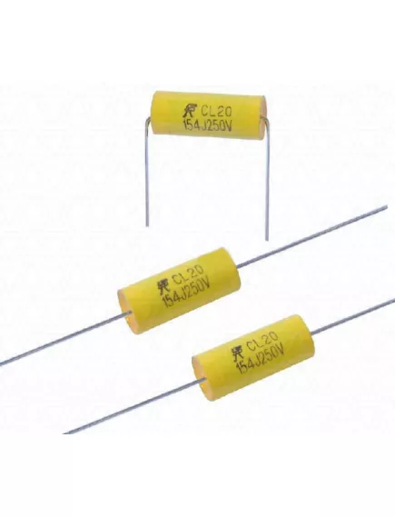Конденсатор металлоплёночный К 2.2 mkF 160V К73-11(CL20) Аксиальные выводы 10% -   160V - Радиомир Саратов