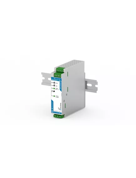 Блок питания импульсный, 24V, 6.3A, 75W, вставные винтовые клеммы, на DIN-рейку, 33x131x134мм, IP20, вх: AC 85-264V, металл, конвекционное охлаждение КАН-Д75Ц24П - Блок питания на DIN-рейку - Радиомир Саратов