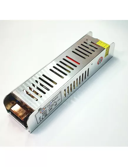 Блок питания для св/д техники, 24V, 5A, 120W, разъем под болт, Strait (узкий), 188x46x38мм, IP22, вх: AC 110-240V, вх. разъем: разъем под болт, металл LP24120 -  6.3-12.5A 24V (120-300W) IP20-IP67 Блоки пит.для св/д техники - Радиомир Саратов