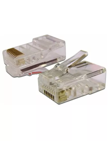 ШТЕКЕР-КОННЕКТОР 8P8C RJ45 LAN-разъем CAT6e UTP (TP-8P8C/TL-CAT-001/PR8850E) LAN-разъем  RG45 - Штекер - Радиомир Саратов