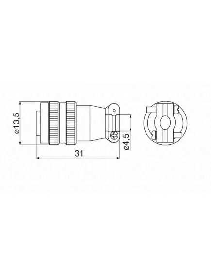 РАЗЪЕМ  XS9-4 (Zn) б.в.  штекер на корпус  4pin / 5A , ном.-250v ,  макс. до-1000v , -55°C – +85°C , IP54 ,влажность - до 93% при 40°C , Виброустойчивость -10 – 2000 Гц,100 м/с2 б сопр. изоляции - 5000 МОм , Ресурс -500 циклов - Разъемы Гнезда , Штекеры приборные - Радиомир Саратов