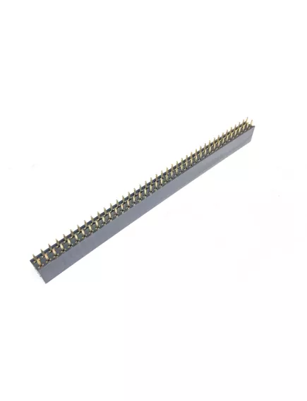 PBD-80 80pin (двухрядн. 2*40) шаг=2.54мм гнездо на плату (13233) (PBD80 (PBD 2x40)/ответная часть PLD-80 (2х40) разъём штыревой Двухрядный на плату 40pin - низковольтные контакты с проводом к BLS/BLD/PLS/PHU - Радиомир Саратов