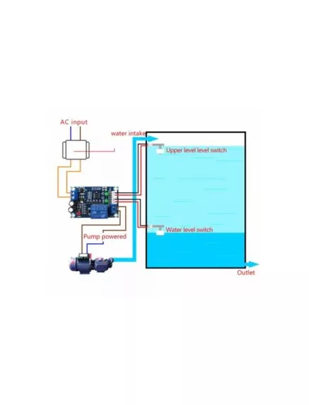 МОДУЛЬ Релейный регулятор уровня воды в баке XH-M203 - Модули, датчики воды - Радиомир Саратов