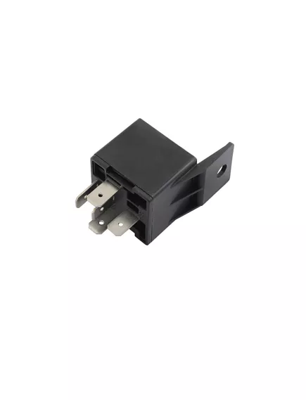 Реле э/м DC12V 40A 5pin, в панель/под клеммы, Контакты: 1 перекл.группа (1С) (14VDC/40A) 28x28x26мм (TIANBO TRV4-L-12V-Z-F) крепеж 16мм - 40А/12VDC (ток /раб.напряж. реле) - Радиомир Саратов