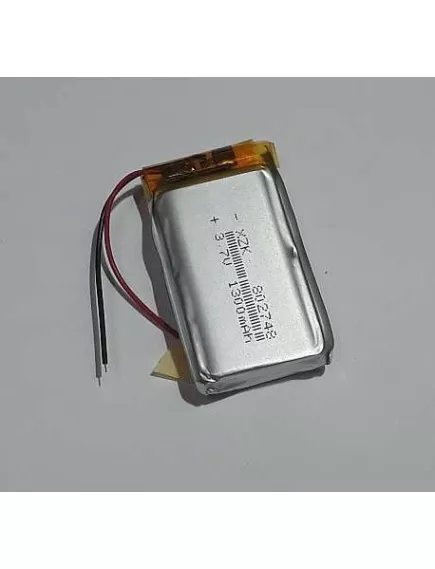 АККУМУЛЯТОР LP 802748-PCM (48х27х8,0мм) 3,7v 1300mAh Li-Pol (с платой защиты- PCМ), (элемент) провода под пайку - С платой защиты - Радиомир Саратов