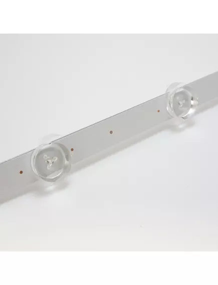 Светодиодная планка для подсветки ЖК панелей 39" 3V (4линзы+5линз-2части) POLA2.0 39" (777 мм 9 линз) планка из 2-х частей A+B - 3V - Радиомир Саратов