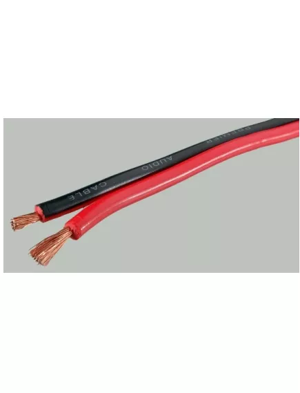 Акустический кабель Алюминий красно-черный 2Х0,16 (25AWG) (бухта-100м) (SCC-RB CCA) (SCC-RB-0.16/25AWG 2х14/0.12 OD1.5х3.0mm) PREMIER - Красно-Черный ПВХ-Изоляция - Радиомир Саратов