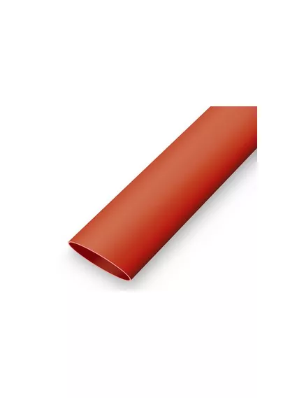 ТРУБКА ТЕРМОУСАДОЧНАЯ с клеевым слоем 6,0 ММ (1метр) красная; d после усадки: 2,0 ММ - Трубка термоусадочная с клеевым слоем - Радиомир Саратов