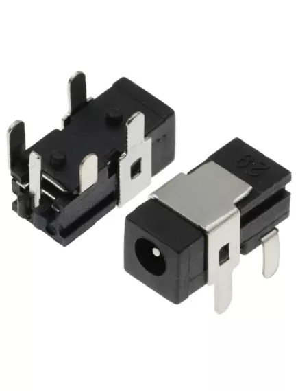 ГНЕЗДО БП 2.5/0.7 MM НА ПЛАТУ 5pin DC-011A 12х5,7х5,7мм - 2.5/0.7мм - Радиомир Саратов