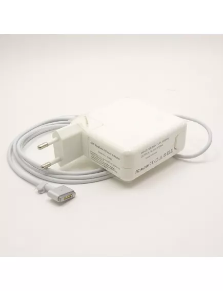 Блок питания для MacBook, 16.5V, 3.65A, 48W, штекер: MagSafe, В розетку, вх: AC 100-240V SP-19T - 16V-16.5V - Блоки питания импульсные - Радиомир Саратов