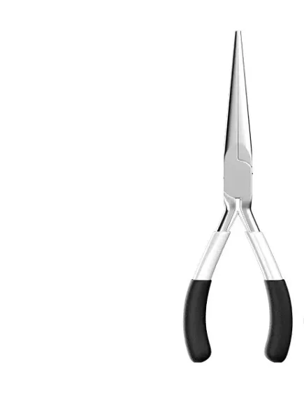 Пассатижи мини удлиненные 150мм ручки изолированные (с двумя возвратными пружинами) цвет черный,  AIRAJ - Пассатижи, тонкогубцы, круглогубцы - Радиомир Саратов