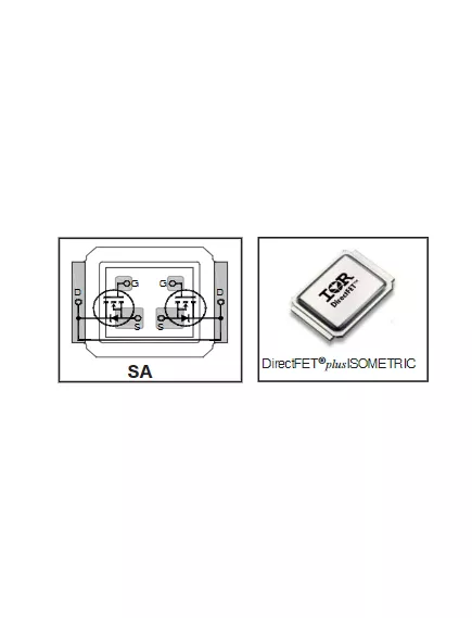 Транзистор полевой IRF6802SDTRPBF (Марк. IR6802) SMD 4pin - Транзисторы  имп. полевые N-FET SMD - Радиомир Саратов