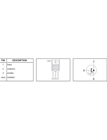 Транзистор биполярный 2SC5793  orig    CRT Display  1600/800V , 20A , 95W , tf-200ns       TO3PML - Транзисторы  имп. биполярные N-P-N Строчные - Радиомир Саратов