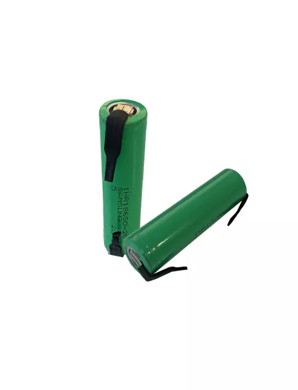 АККУМУЛЯТОР   18650  3,7V  2500mAh (20A)  Li-ION  INR18650-25R (18х65мм; без платы защиты)  SAMSUNG  ВЫСОКОТОКОВЫЙ С ЛЕПЕСТКАМИ  ( технология ) - Высокотоковые без защ., с выводами АКБ 18650 - Радиомир Саратов