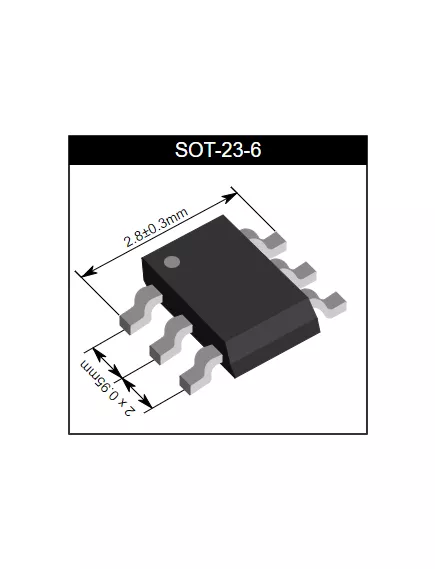 Микросхема STI3471 (марк. S41G...) 3A, 4.5-18V, 0.5 Mhz; Понижающий DC/DC конвертер SMD SOT23-6 - Микросхемы DC/DC Converter - Радиомир Саратов