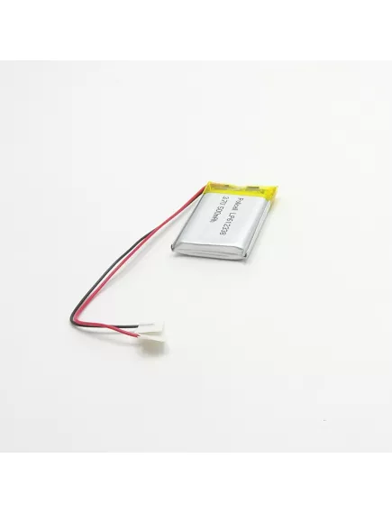 АККУМУЛЯТОР LP 612338-PCM (38х23х6,1мм) 3,7v 500mAh Li-Pol (с платой защиты-PCM), (элемент) провода под пайку - С платой защиты - Радиомир Саратов