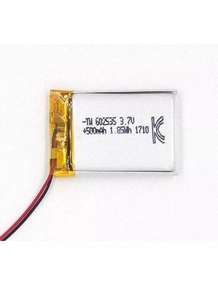 АККУМУЛЯТОР LP 602535-PCM (35х25х6,0мм) 3,7v 600mAh Li-Pol (с платой защиты- PCM), (элемент) провода под пайку - С платой защиты - Радиомир Саратов